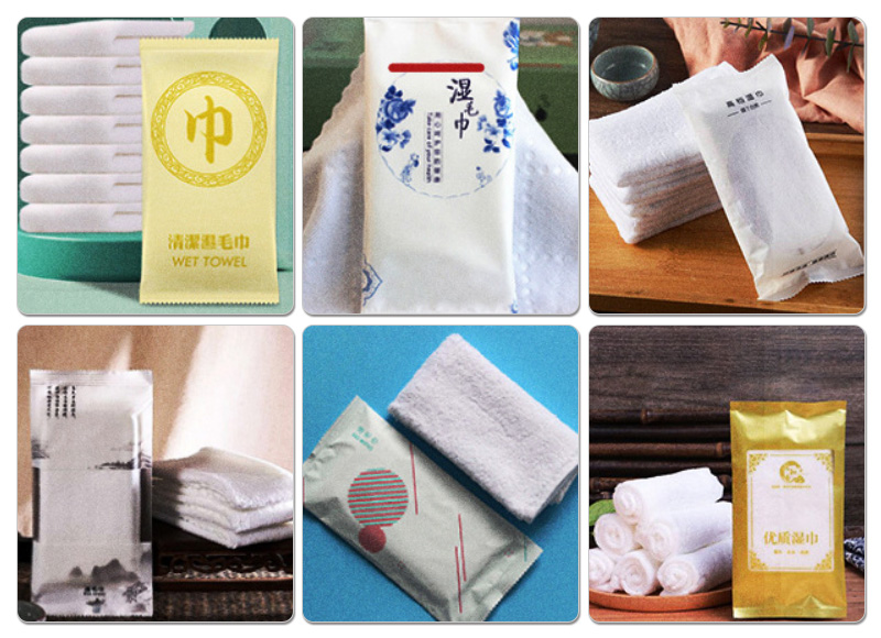 濕毛巾折疊包裝(帶視覺檢測(cè))樣品